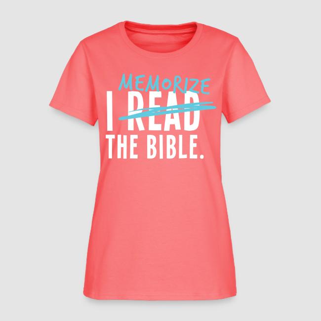 I Memorize the Bible