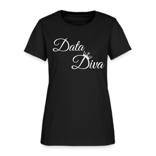 Data Diva (Dark) - Women's T-Shirt
