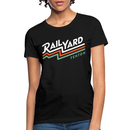 White/Color Railyard Logo - Women's T-Shirt