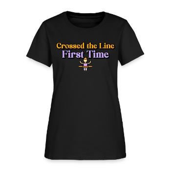 First Marathon | My First Marathon - Women's T-Shirt - black - Front