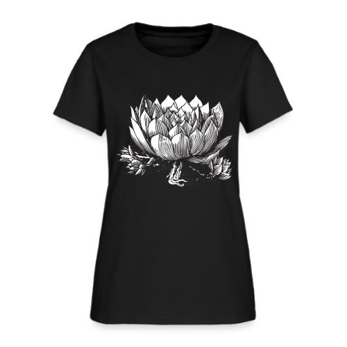 Vintage Artichoke Illustration - Women's T-Shirt