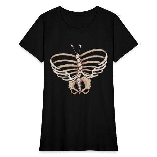 Butterfly skeleton - Women's T-Shirt