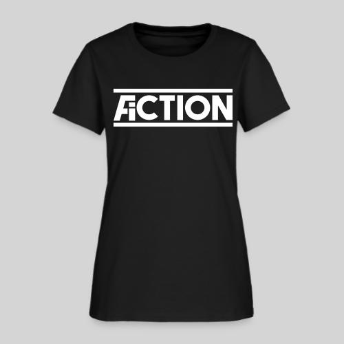 Action Fiction Logo (White) - Women's T-Shirt