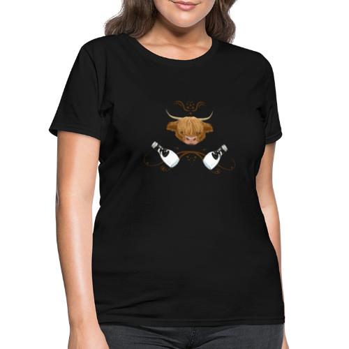 highland cow - Women's T-Shirt