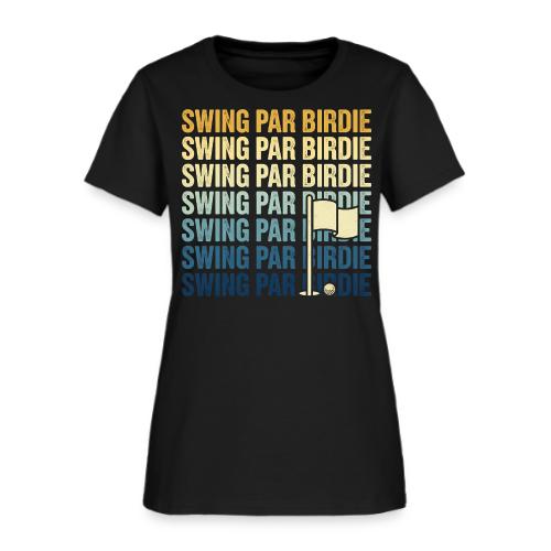 Tee Time Dad - Golf Dad Gift Tee - Women's T-Shirt