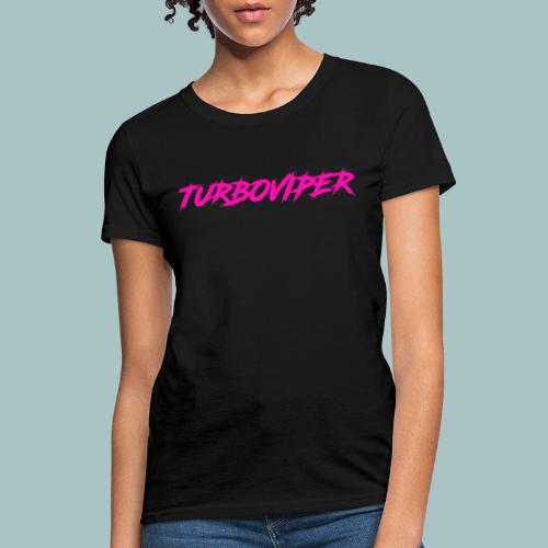 TURBOVIPER Hot Pink Logo - Women's T-Shirt