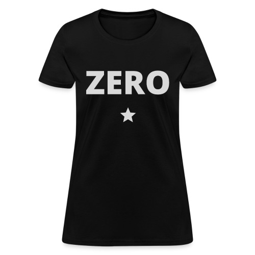 ZERO STAR (light grey) - Women's T-Shirt