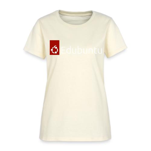 Edubuntu Logo 2023 - White - Women's T-Shirt