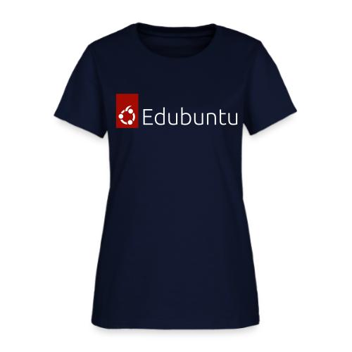 Edubuntu Logo 2023 - White - Women's T-Shirt