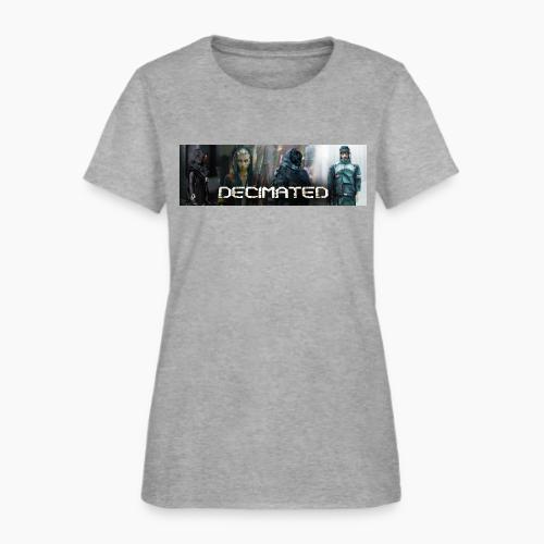 Decimated Banner T Shirt - Women's T-Shirt