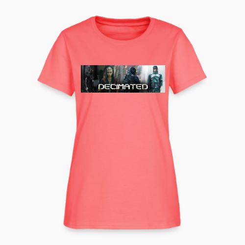Decimated Banner T Shirt - Women's T-Shirt