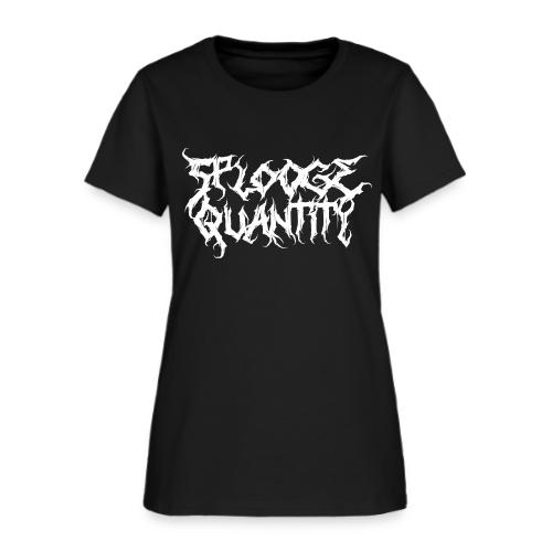 Splooge Quantity (White Text) - Women's T-Shirt