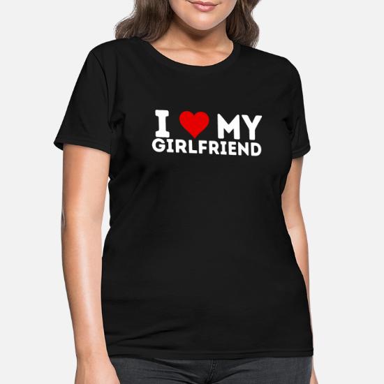 Y2K I Heart My Hot Boyfriend Outfit Y2K I Love My Hot BF T-Shirt