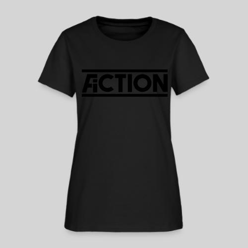Action Fiction Logo (Black) - Women's T-Shirt