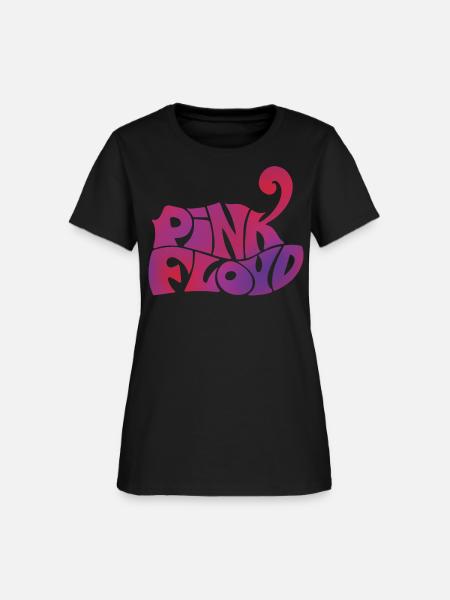 Pink Floyd Writing Pink - Women's T-Shirt - black