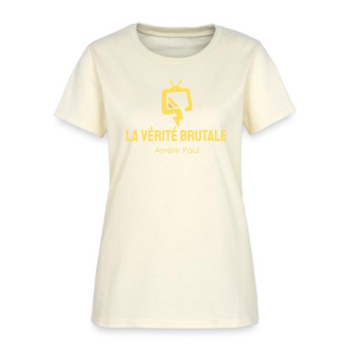 La Vérité Brutale - logo jaune - Women's T-Shirt