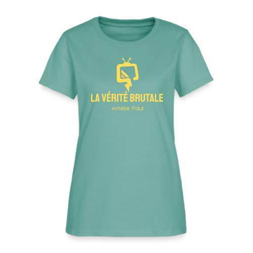 La Vérité Brutale - logo jaune - Women's T-Shirt