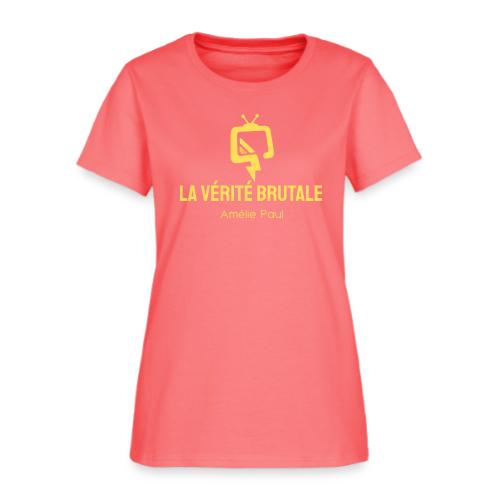 La Vérité Brutale - logo jaune - Women's T-Shirt