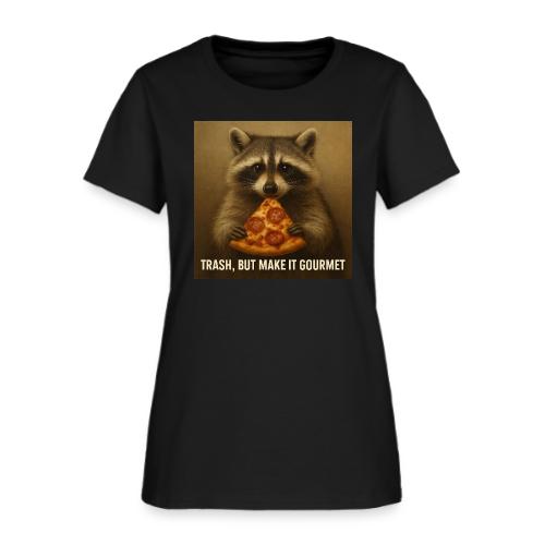 Gourmet Pizza Raccoon - Women's T-Shirt