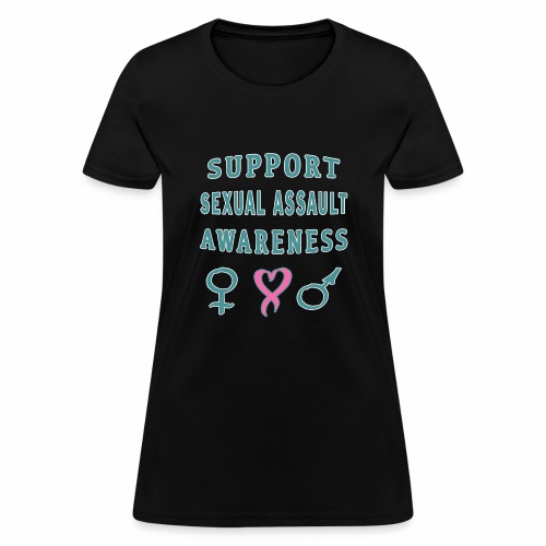 Support Sexual Assault Awareness Prevention Month - Women's T-Shirt