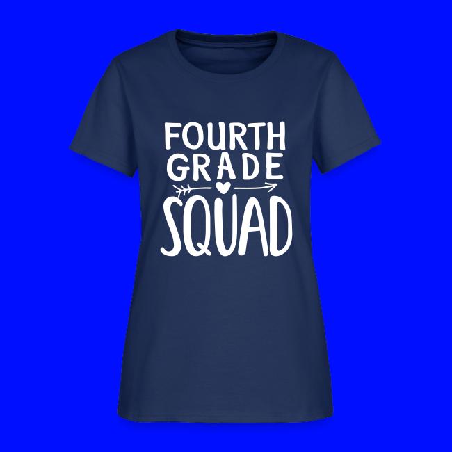 Fourth Grade Squad Teacher Team T-Shirts