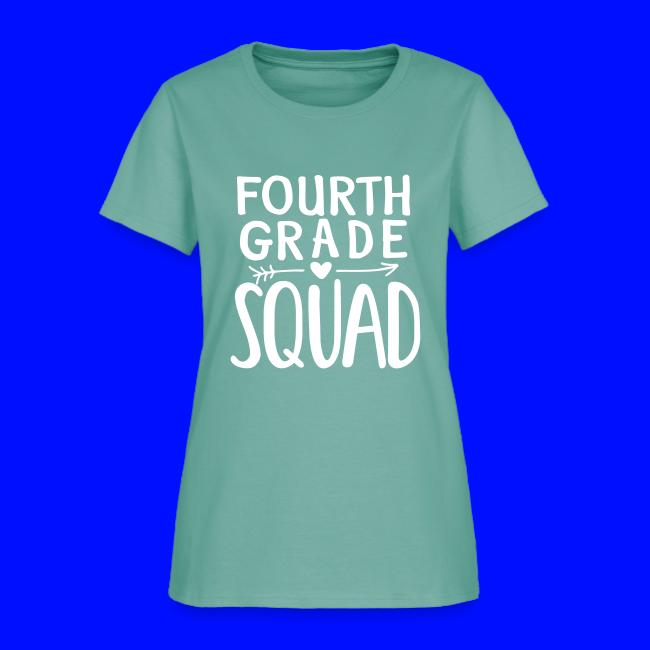 Fourth Grade Squad Teacher Team T-Shirts