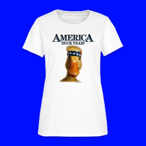 America, Duck Yeah! Shirt - Women's T-Shirt