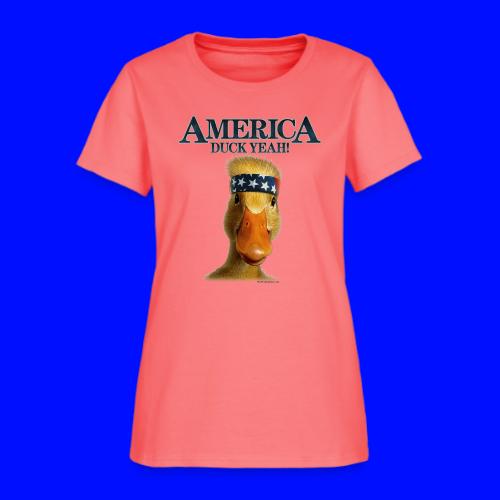 America, Duck Yeah! Shirt - Women's T-Shirt