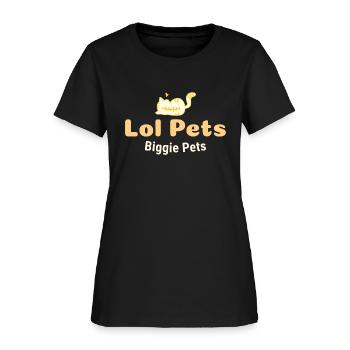 Lol Pets Biggie Pets - Women's T-Shirt - black - Front