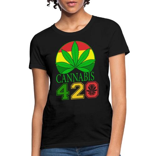 Teasing 420 Smokers Dream Weed Marijuana Design - Women's T-Shirt