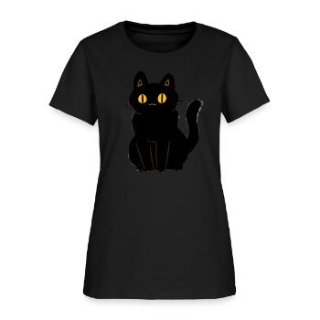 Disney Womens Plus Size T-Shirt Cheshire Cat Alice - Women's T-Shirt - black - Front