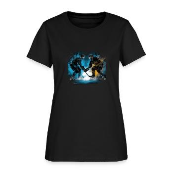 Ice Hockey Players Hockey Team Goalie Coach - Women's T-Shirt - black - Front