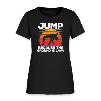 High Jump - Women's T-Shirt - black - Front
