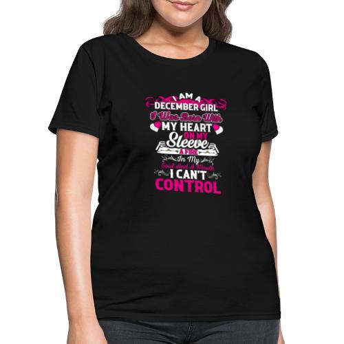 DECEMBER GIRL - Women's T-Shirt