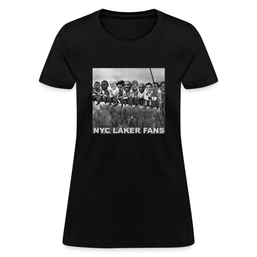 newyorkconstructionworkers text - Women's T-Shirt