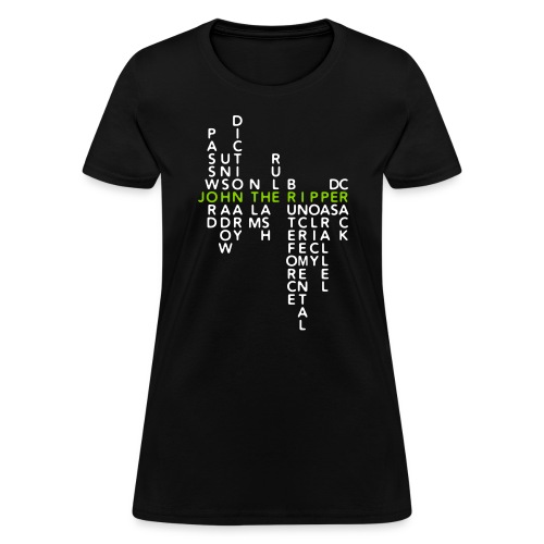 John The Ripper Crossword (II) - Women's T-Shirt