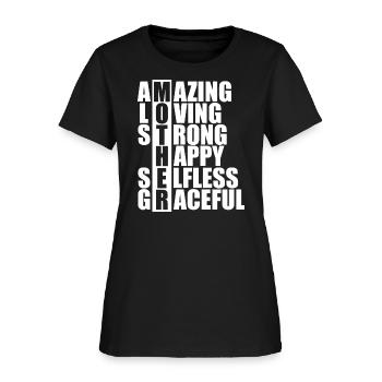 Mother Acronym - Women's T-Shirt - black - Front