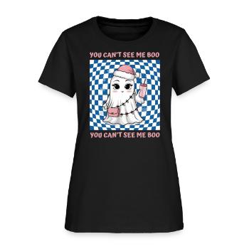 Tu ne peux pas me voir Boo dank débardeur - T-shirt Femme - noir - Devant