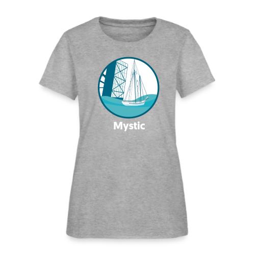 Mystic CT Drawbridge Men's Tri Tee Shirt - Women's T-Shirt