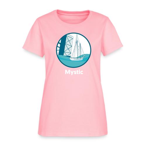 Mystic CT Drawbridge Men's Tri Tee Shirt - Women's T-Shirt