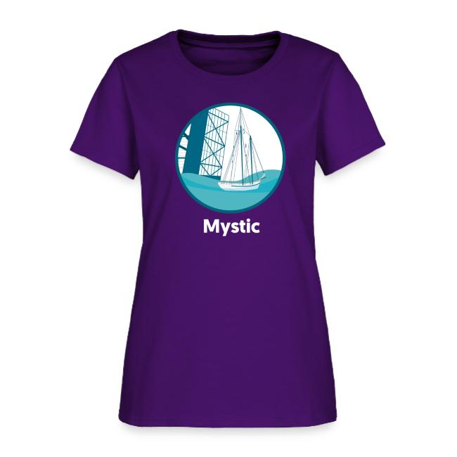 Mystic CT Drawbridge Men's Tri Tee Shirt