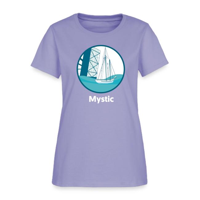 Mystic CT Drawbridge Men's Tri Tee Shirt