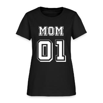 MOM 01 Number one - Women's T-Shirt - black - Front