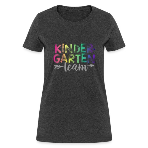 Kindergarten Team Teacher T-Shirts Rainbow - Women's T-Shirt