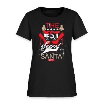 The best Secret Santa gift - Women's T-Shirt - black - Front