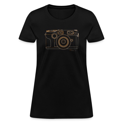 Camera Sketches - Contax G2 - Women's T-Shirt