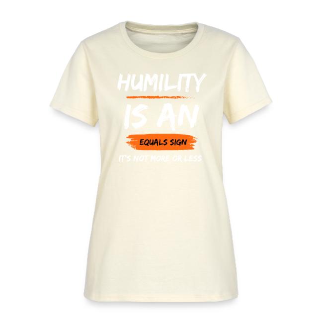 Humility of Equals Signs