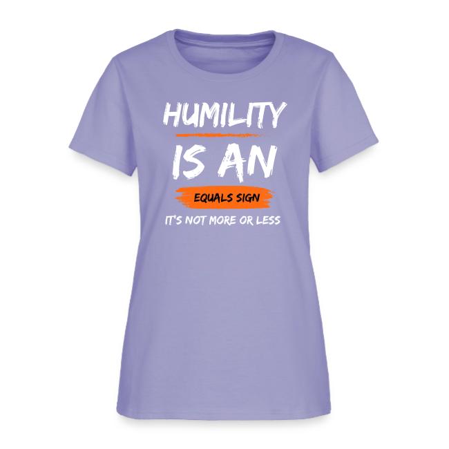 Humility of Equals Signs