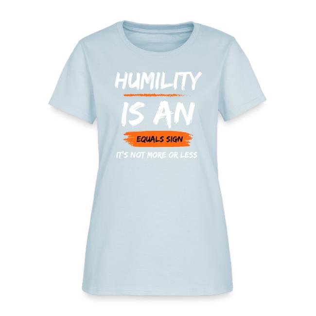 Humility of Equals Signs