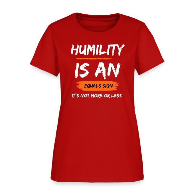 Humility of Equals Signs